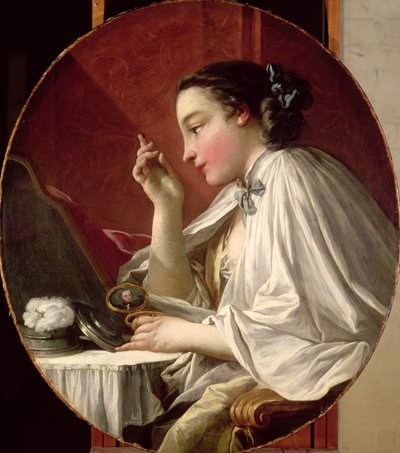 Woman at Her Toilet by François Boucher